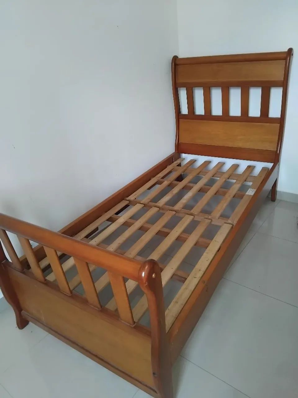 Cama De Solteiro Madeira Maciça  - Foto 2