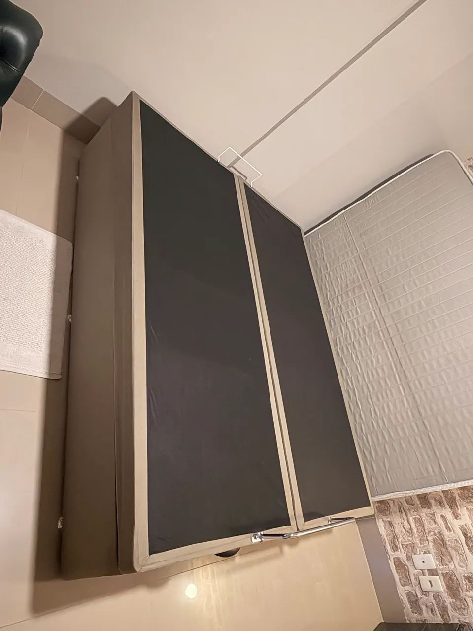 Baú box anti refluxo cama queem  - Foto 5