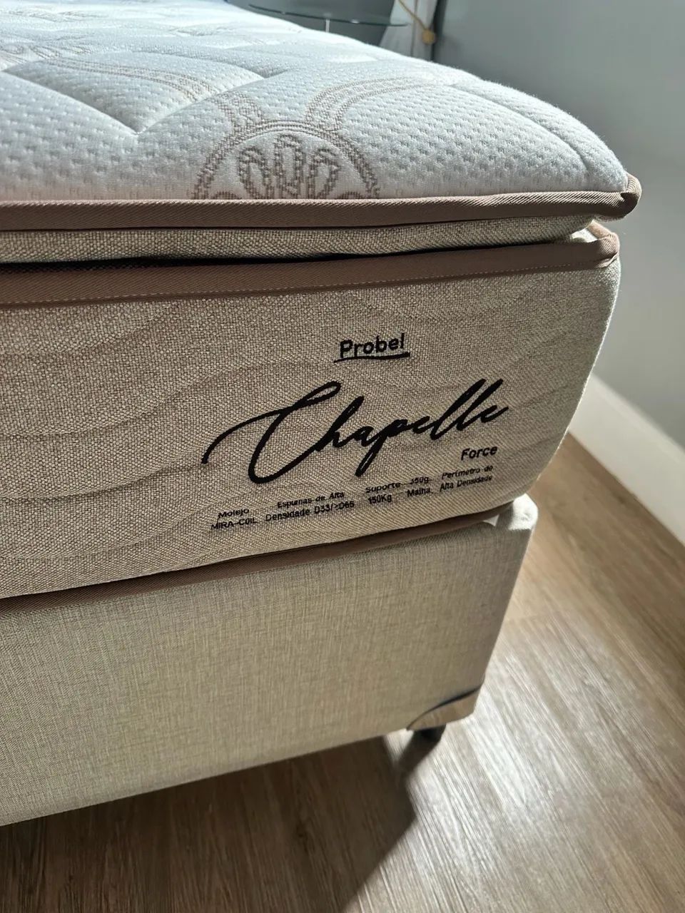 Cama Box casal Queen Probel Chapelle Force - Foto 4