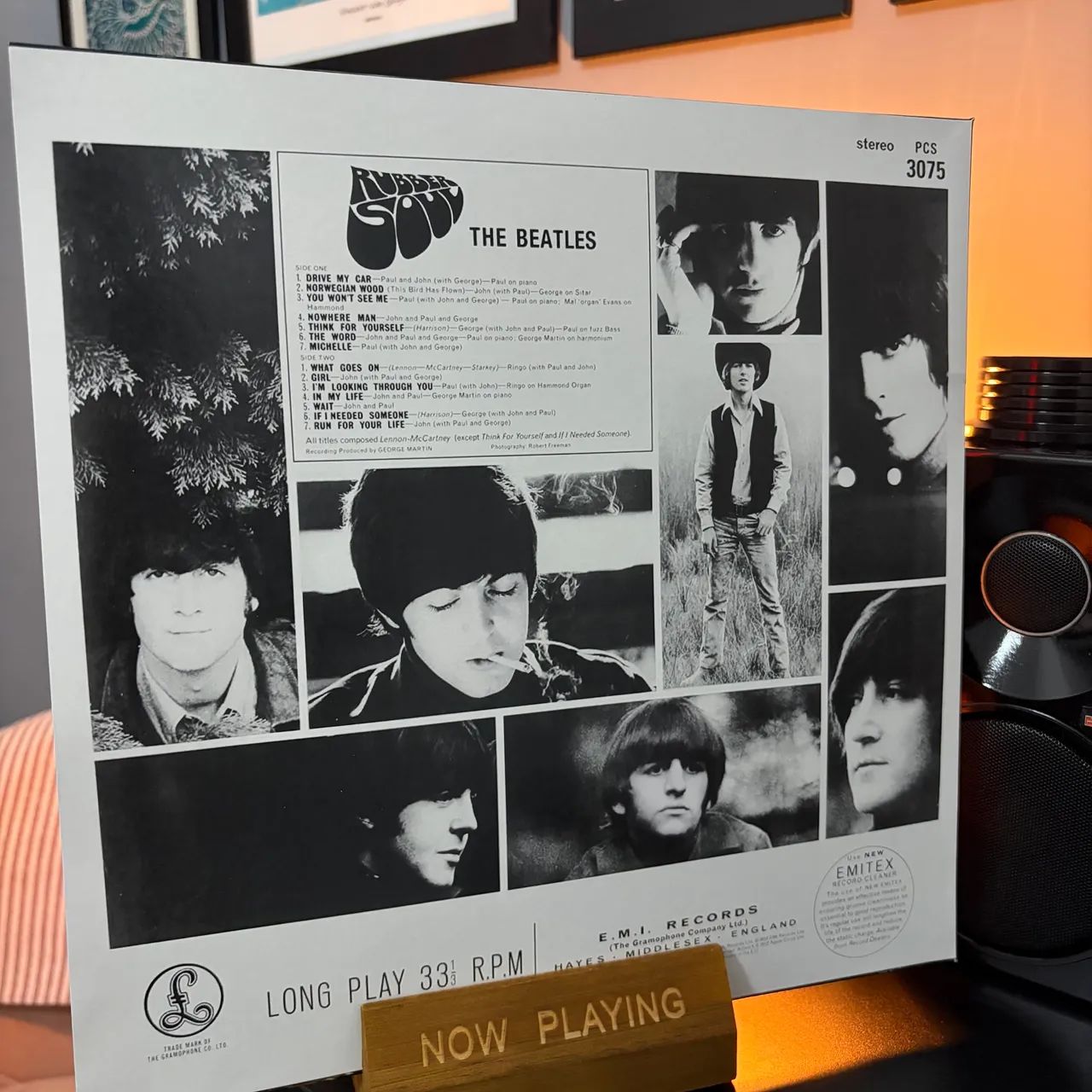 Raríssimo LP MONO BEATLES RUBBER SOUL UK disco vinil - CDs, DVDs