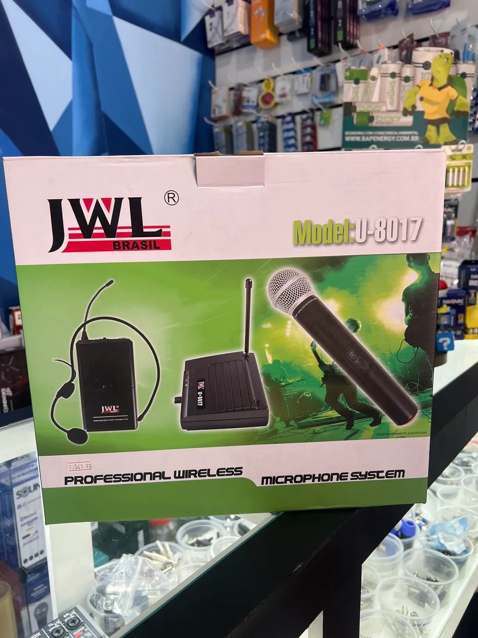 Microfone Jwl U-8017