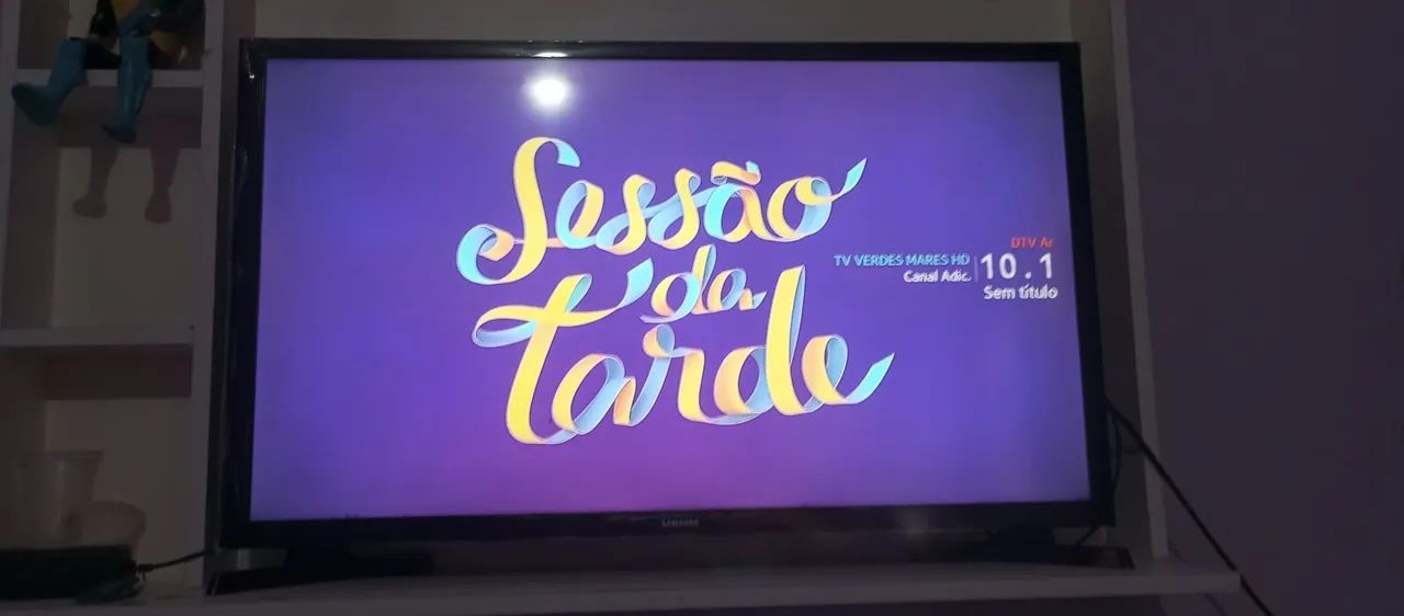 Tv 32 polegadas nova ainda com plástico só não é smart. - Foto 3