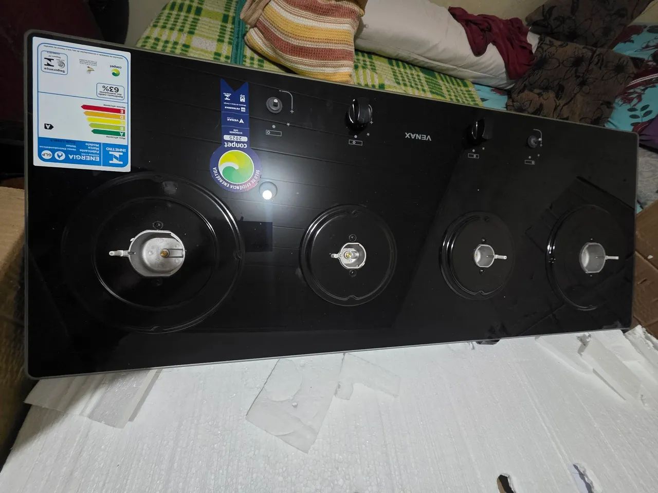 Vendo cooktop linear 4 bocas - Foto 5