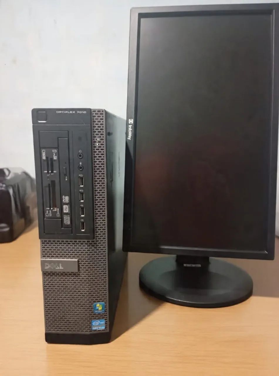 Computador DELL I5 /Mem 16Gig/ SSD 240Gig + HD 1 Tera/Monitor 20 Polegadas - Foto 2