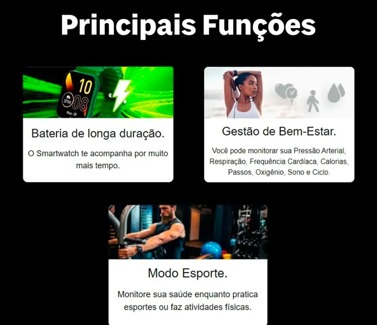 Relógio SmartWatch Champion 100% Original LACRADO - Foto 4