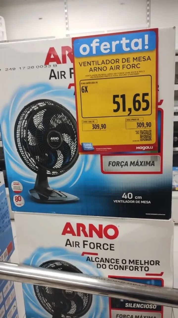 Ventilador Arno de mesa
