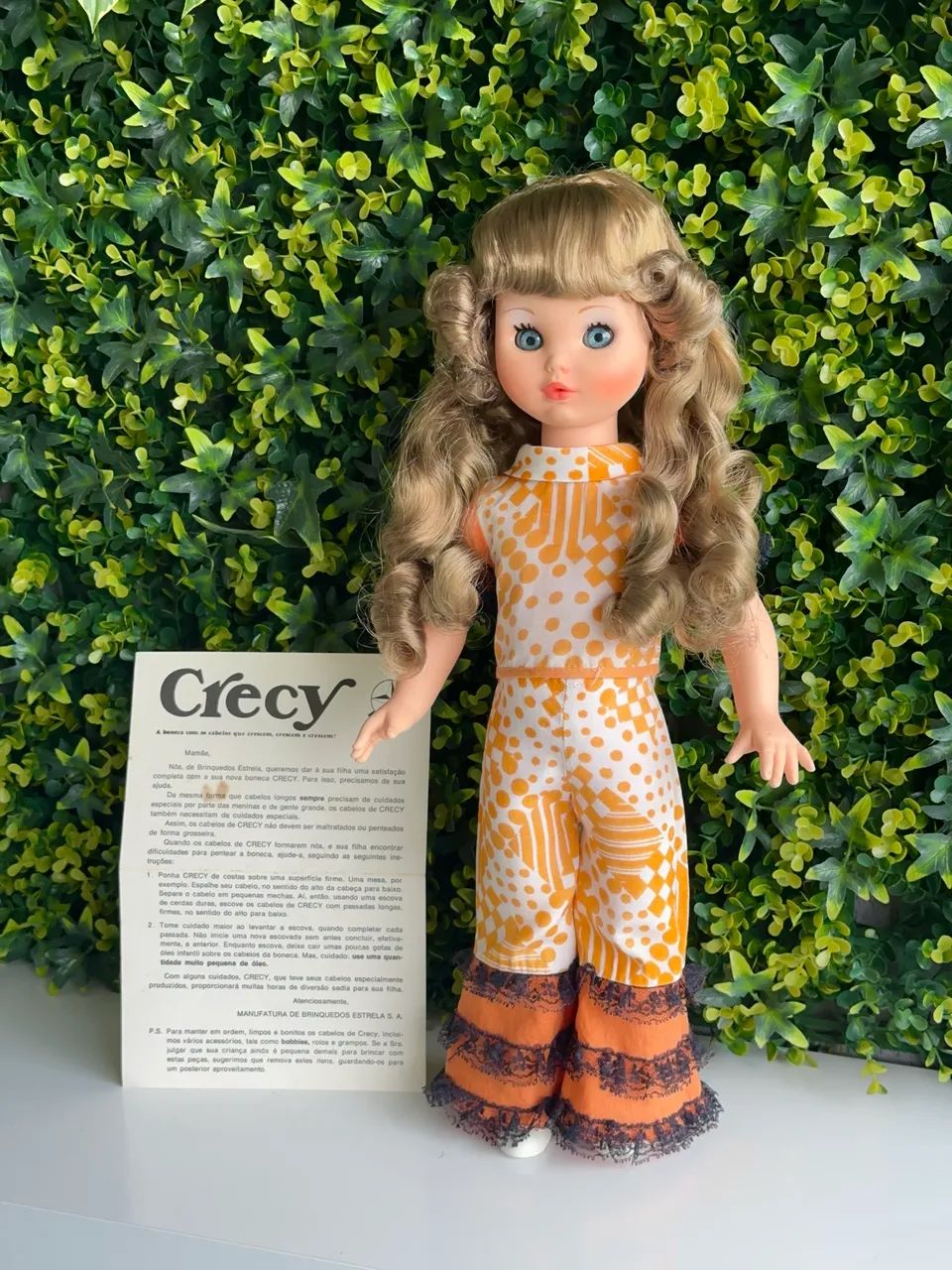 Boneca Crecy antiga da Estrela 