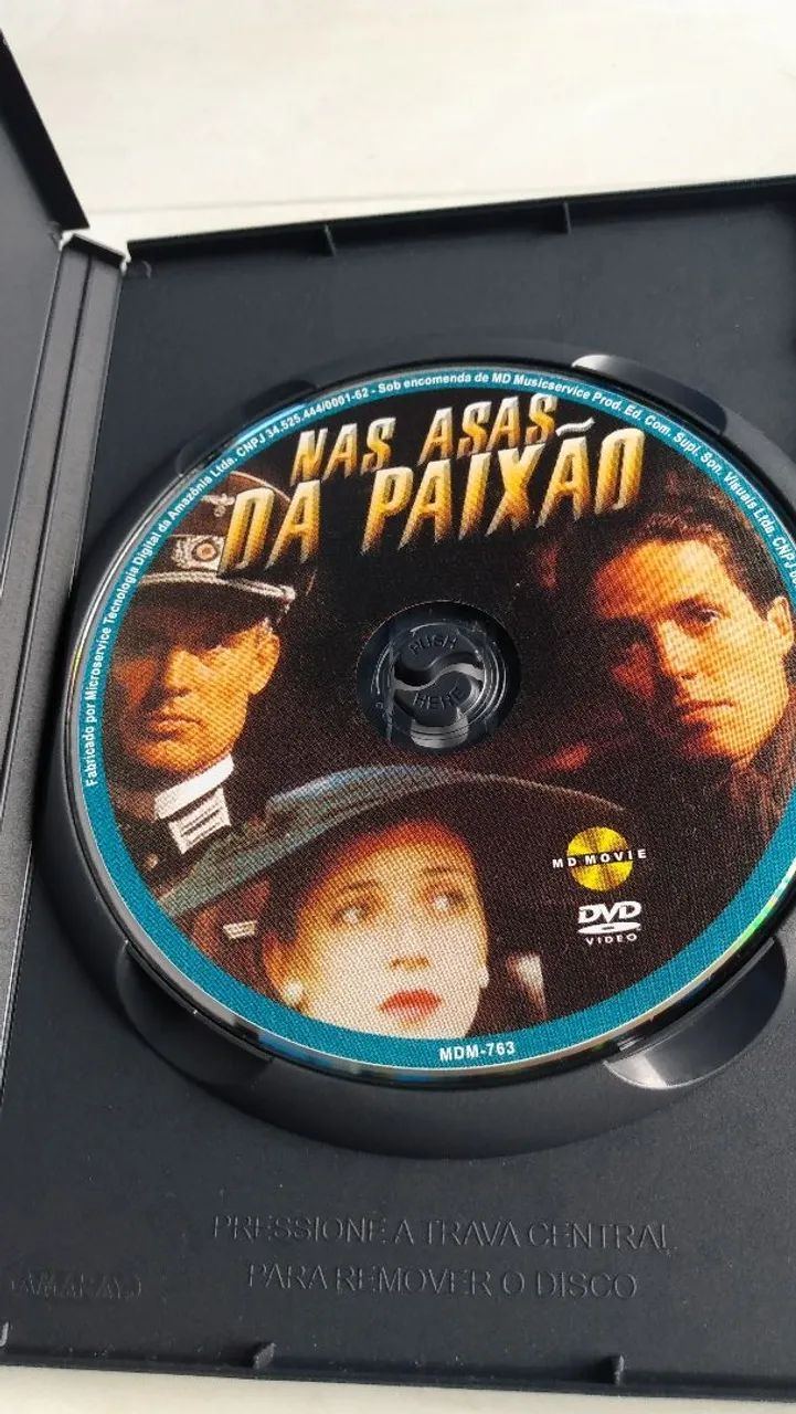 DVD original nas asas da paixão 1989. - Foto 5