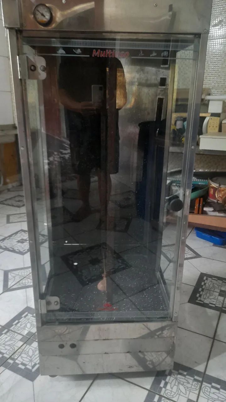 Maquina de assar frango e carne - Foto 2