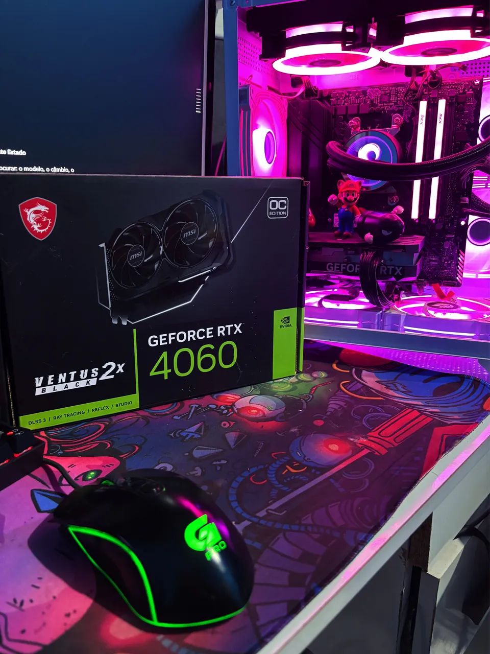 Rtx 4060 8GB ideal ral para jogos , streaming E Edição  - Foto 2