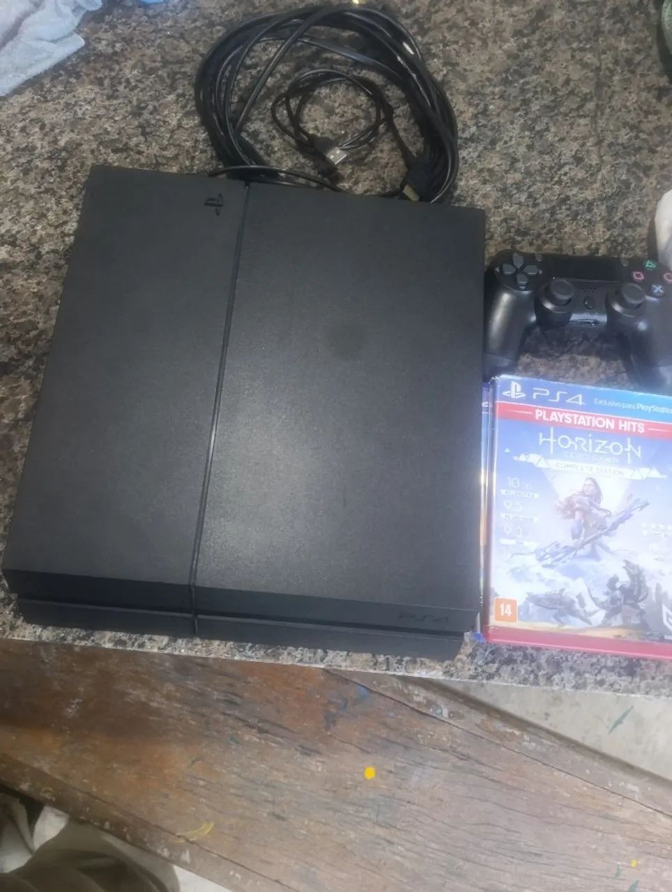 Ps4 fat com 1 controle e 3 jogos - Foto 5