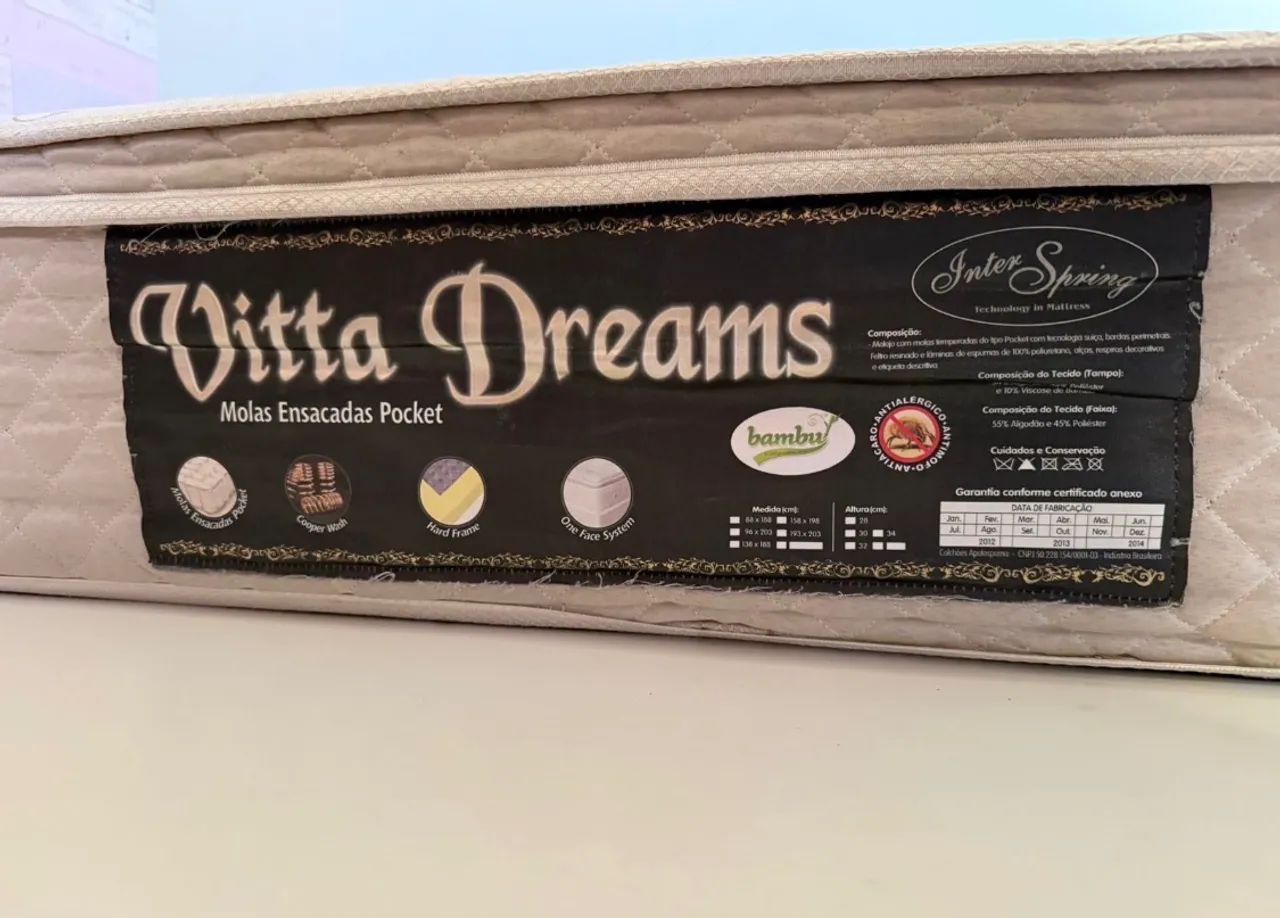 Colchão cama box 