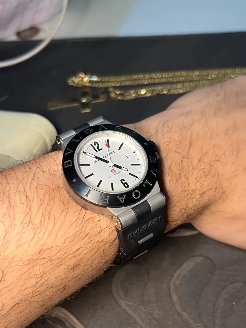 Relógio Bvlgari Aluminium 44mm