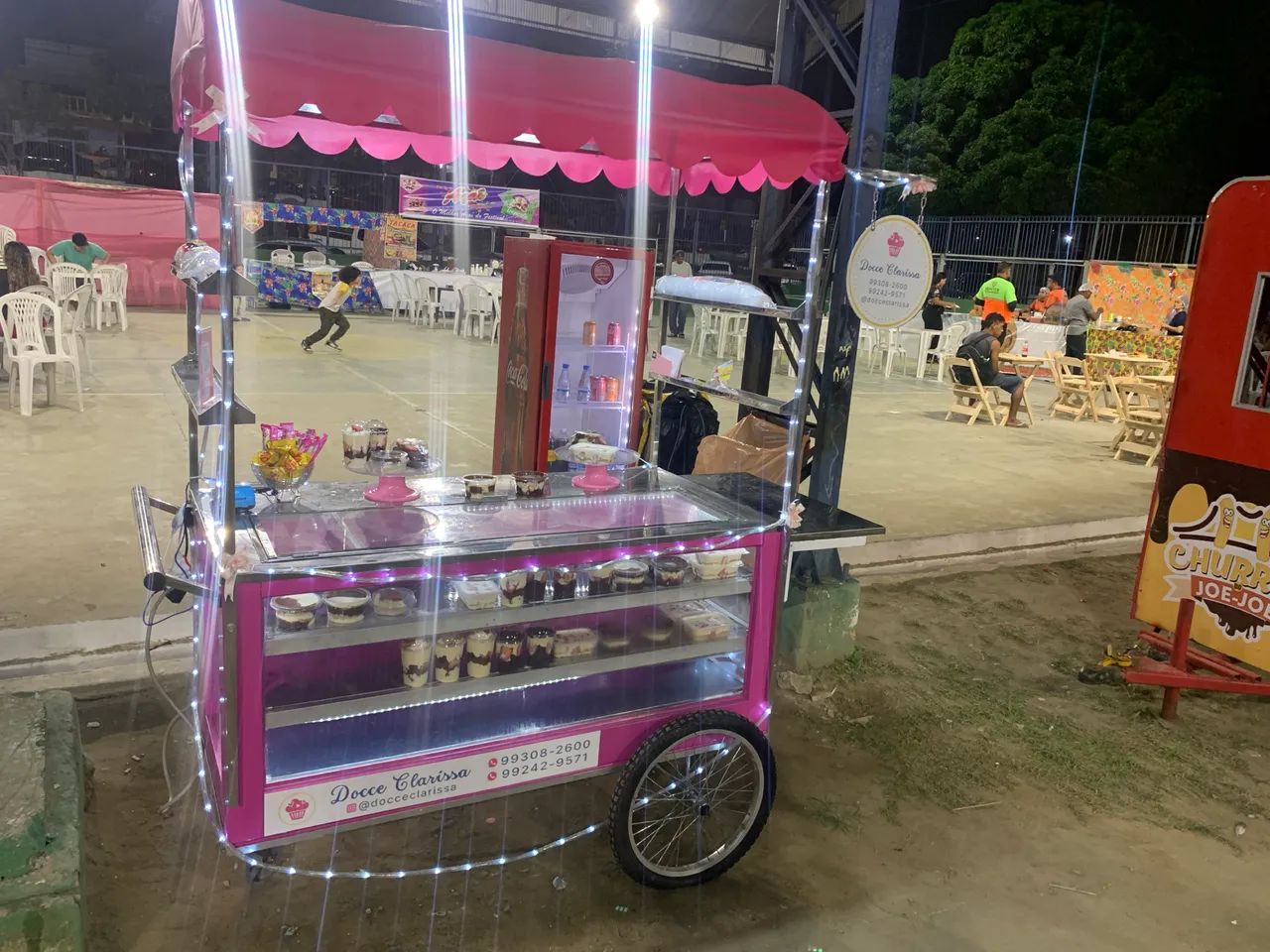 Carrinho de Doce modelo americano food kart  - Foto 2