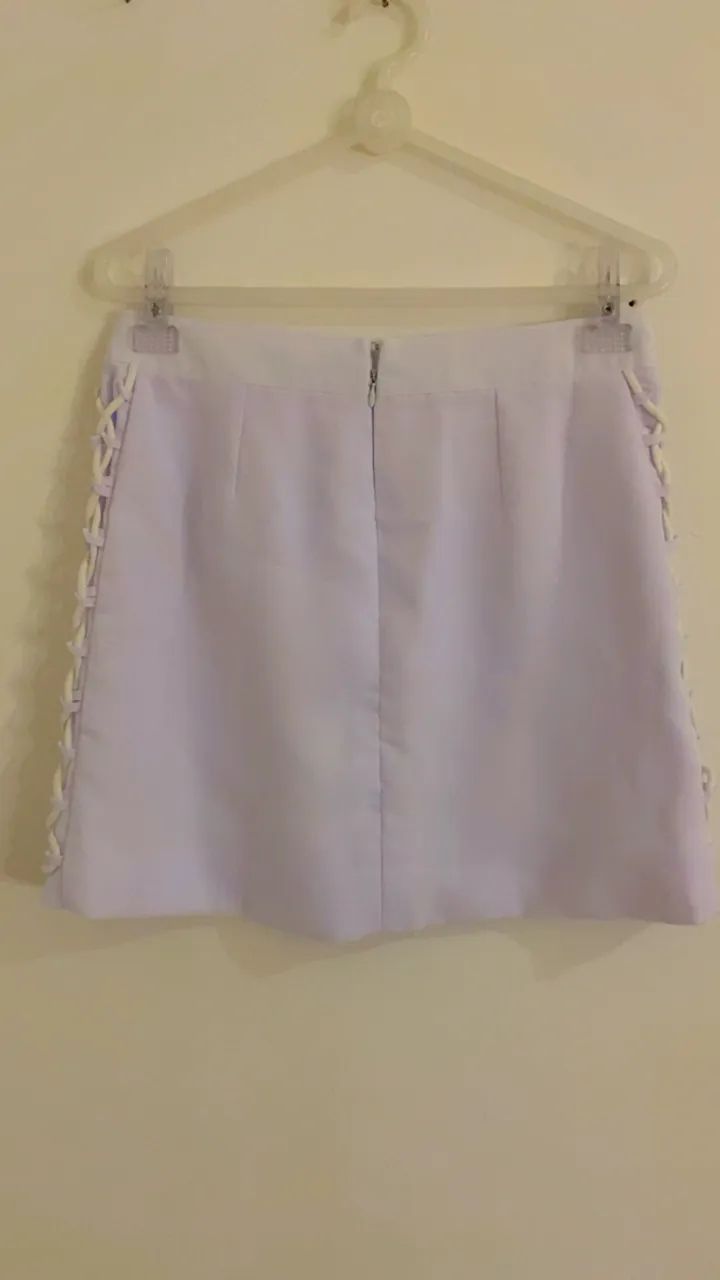 Conjunto Blusa Costume e  Saia tam P - Foto 4