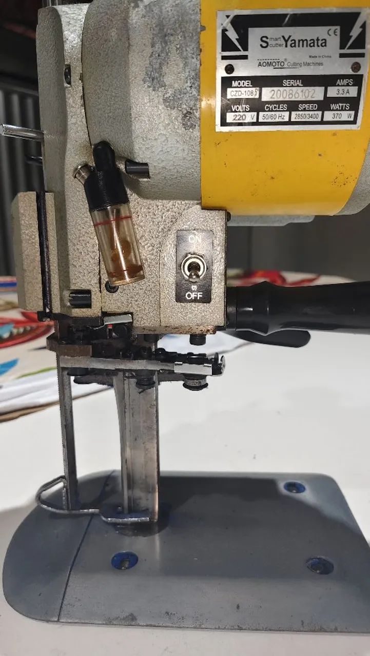 Máquina de corte de tecidos 5 polegada de 850 por 700 - Foto 3