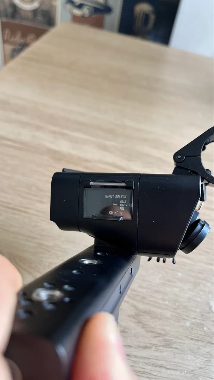 Top Handle Unit Sony Xlr-h1 para Fx3 & Fx30 W/ Xlr Inputs