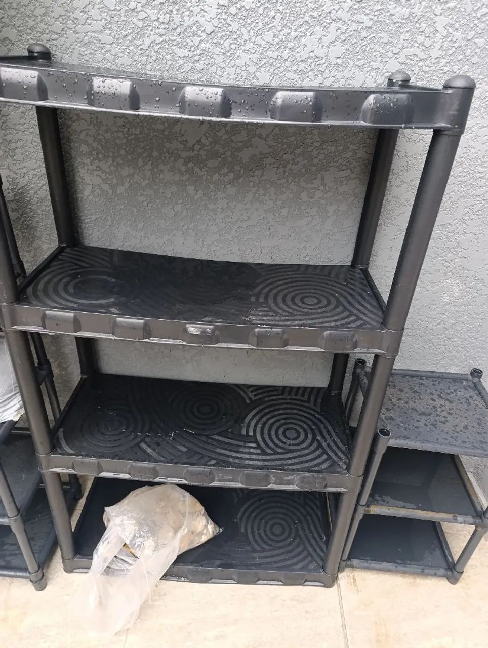 Kit com 3 prateleiras de plástico,  - Foto 3