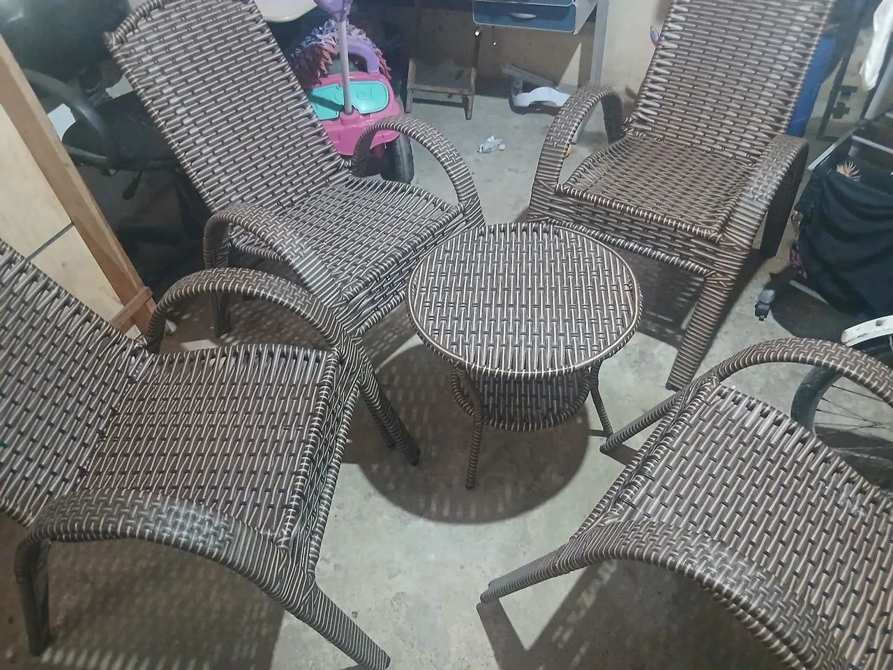 Conjunto de cadeira completa