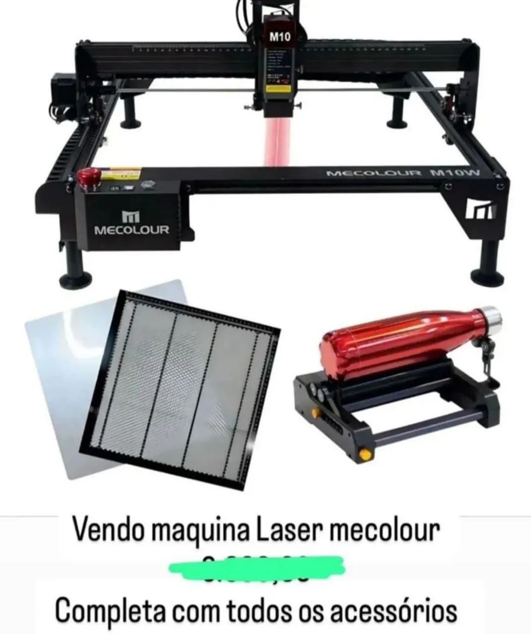 Vendo maquina laser mecolour 
