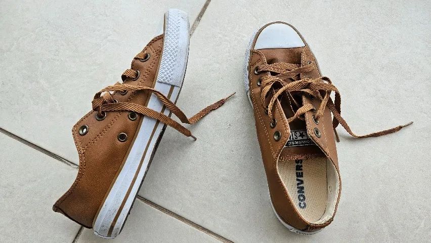 Tenis All Star Converse Caramelo - Foto 2