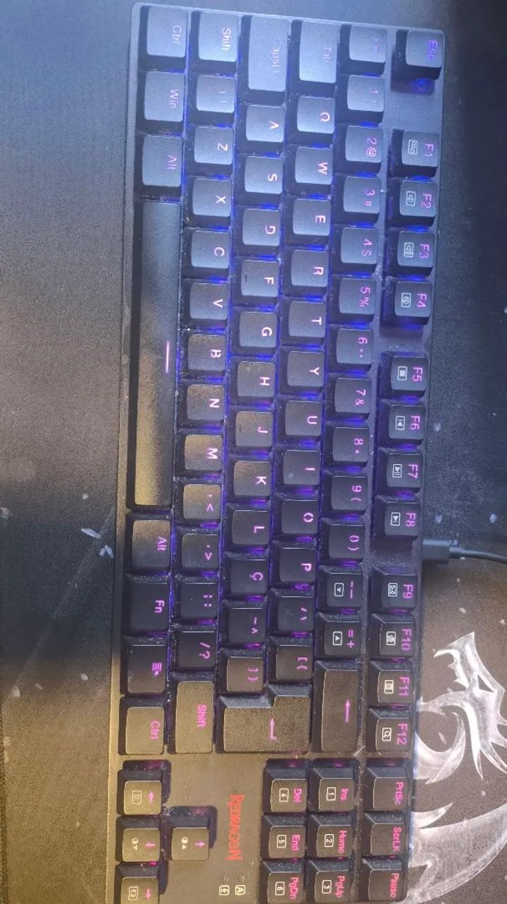 Teclado redragon mecânico 