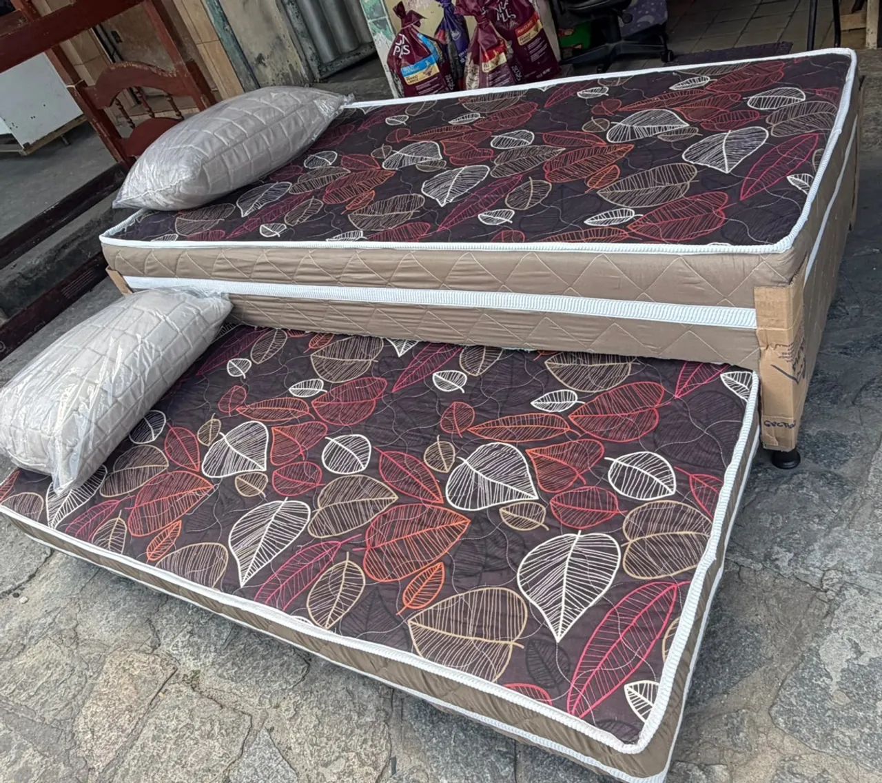Cama box com auxiliar reformadas  - Foto 5