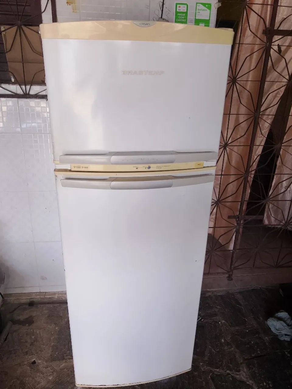 Geladeira Brastemp gelo seco 