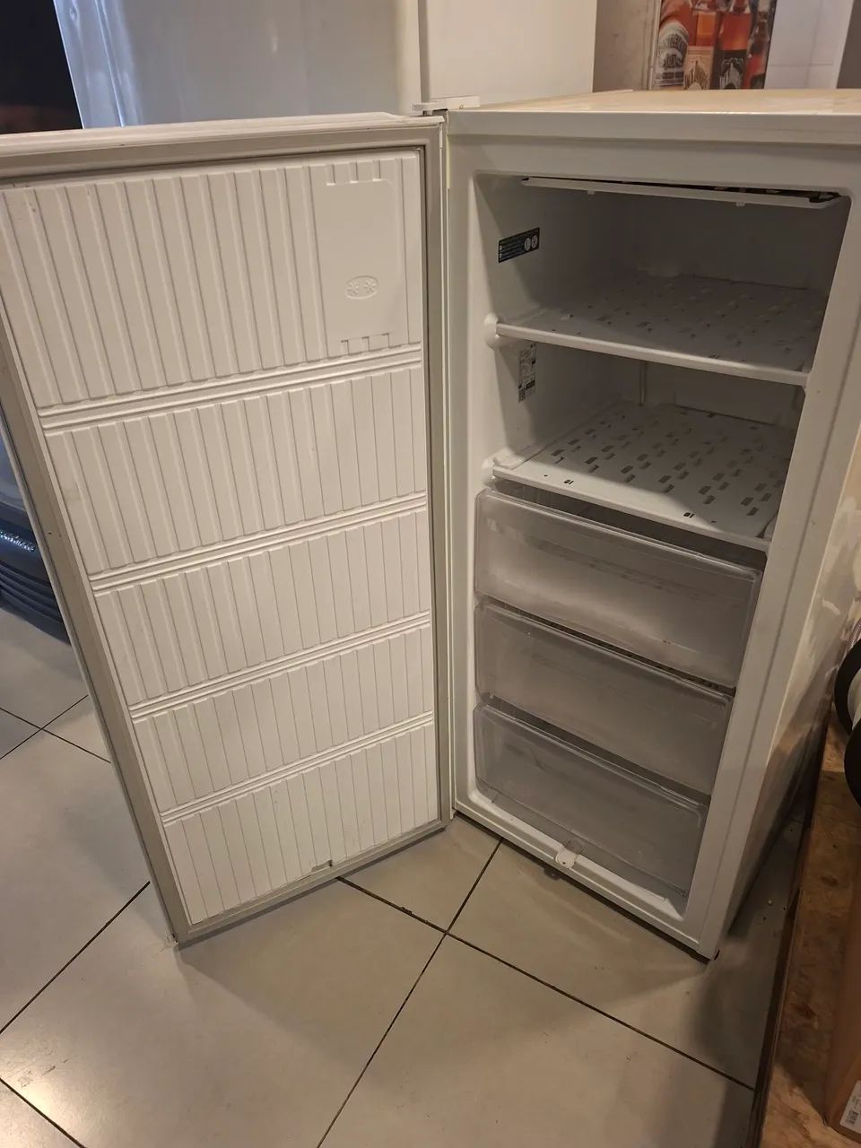 Freezer vertical Electrolux 