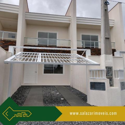 Lindo Geminado no Boehmerwald / Escolinha | 02 Dormitórios | 72m² Priv. | Aceita Carro