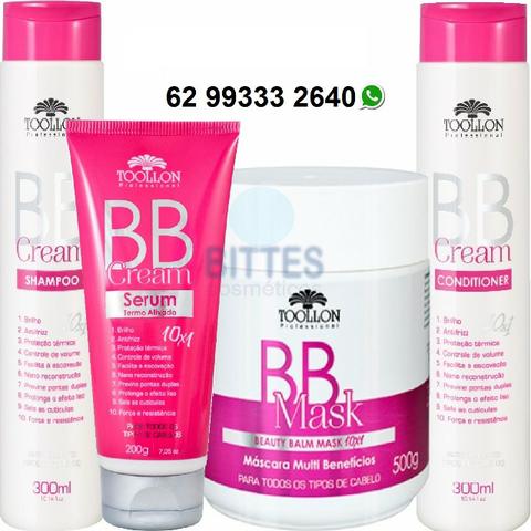 BB cream Toollon Tratamento Capilar 10X1 Reconstrução é Cauterização