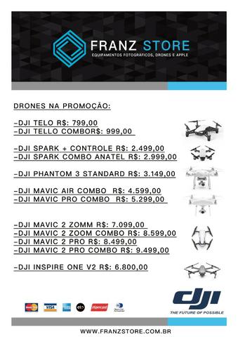 Drone Dji Spark Combo Novo - Foto 2