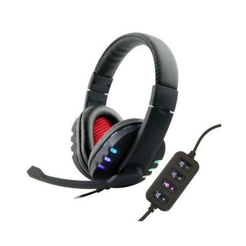 Fone Headset Headphone Gamer Ec-9700 Ecooda Usb 7.1 Stereo Microfone Volume Led - Foto 2
