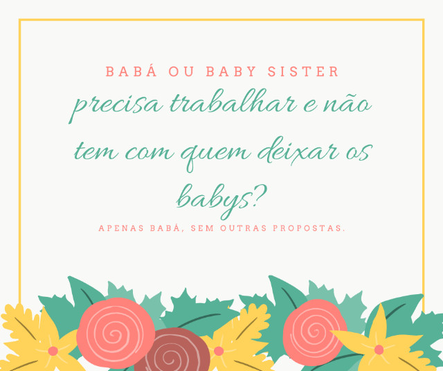 Serviço de Babá