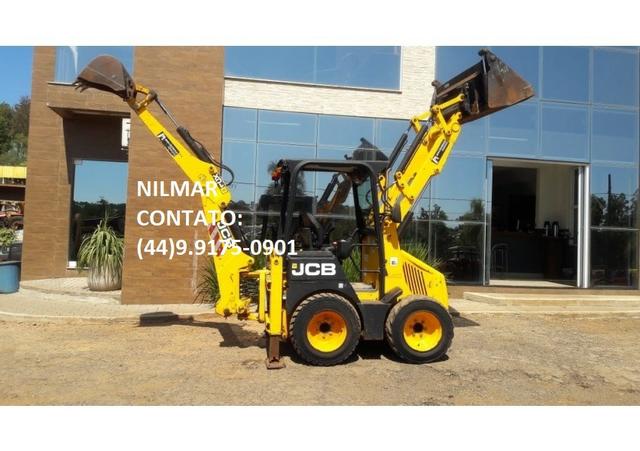 Retroescavadeira jcb 1.080 horas patrol mini 2018 com agregamento e entrada mais parcelas