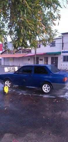 Voyage 1988 restaurado azul Amarok troco em moto - Foto 6