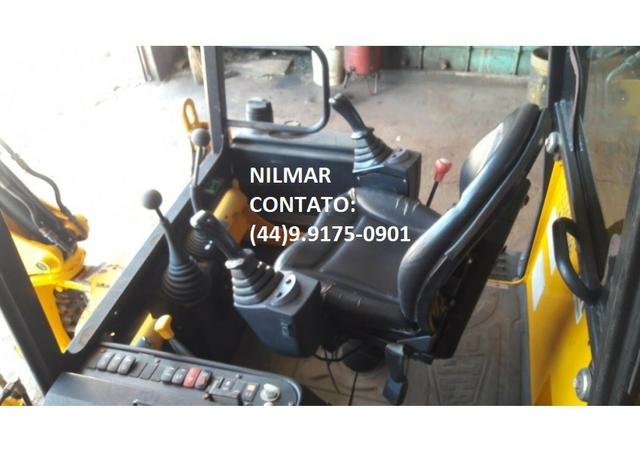 Retroescavadeira jcb 1.080 horas patrol mini 2018 com agregamento e entrada mais parcelas - Foto 3