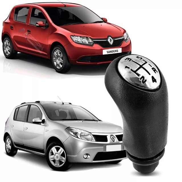 Bola Manopla De Câmbio Renault Logan Sandero Duster Fluence Stepway Megane