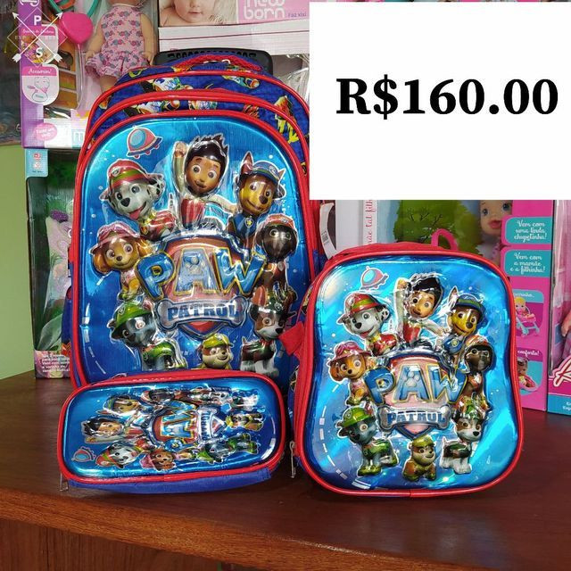 Kit de mochilas de rodinha - Foto 3