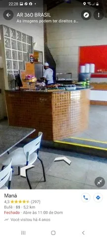 Passo ponto de Restaurante