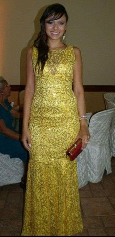 Vestido amarelo Madrinha  - Foto 3