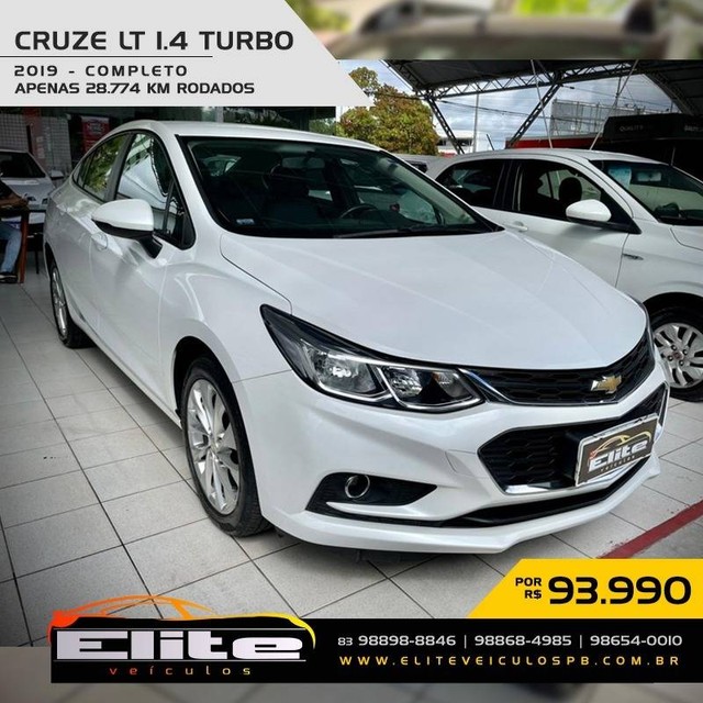 CRUZE 2018/2019 1.4 TURBO LT 16V FLEX 4P AUTOMÁTICO
