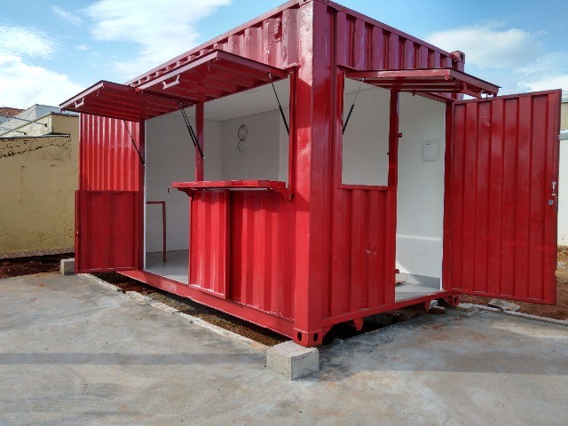 Lanchonete em Container 