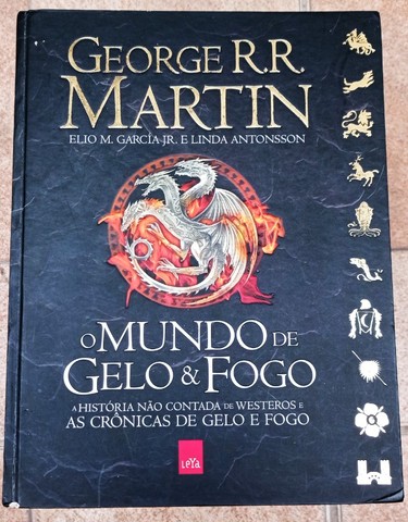 Livro O Mundo de Gelo & Fogo - A história não contada de Westeros 
