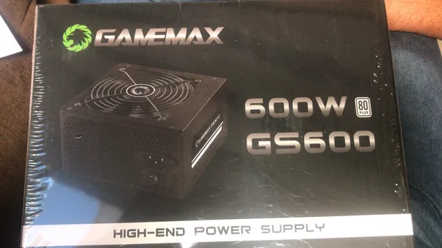 Instalação da fonte GS600 GAMEMAX 