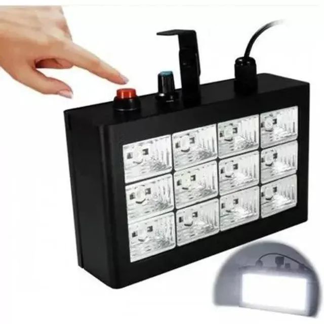 Iluminação Estrobo Led Branco 