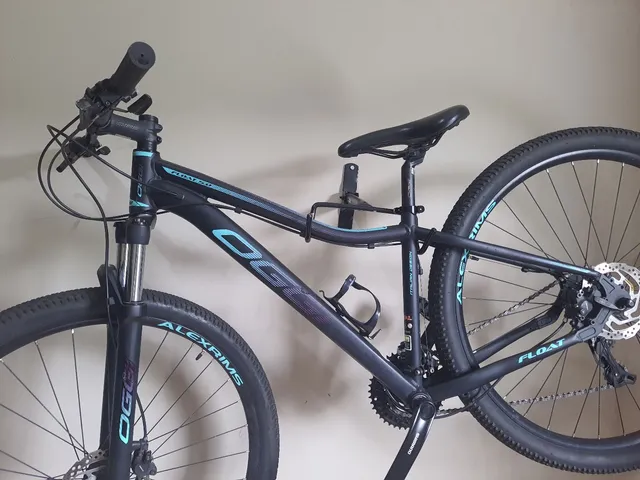 Bicicleta Aro 29 Alfameq ATX 27v Hidráulico K7 e Trava Preto com