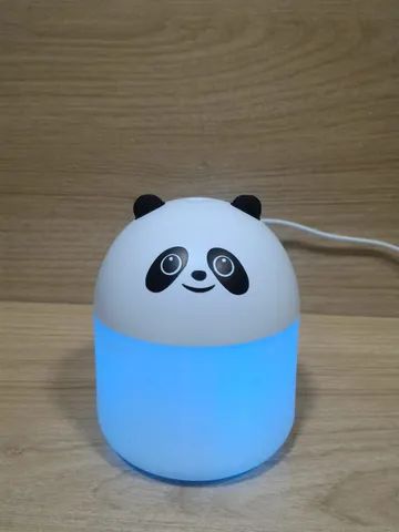 Luminária e umidificador de Panda