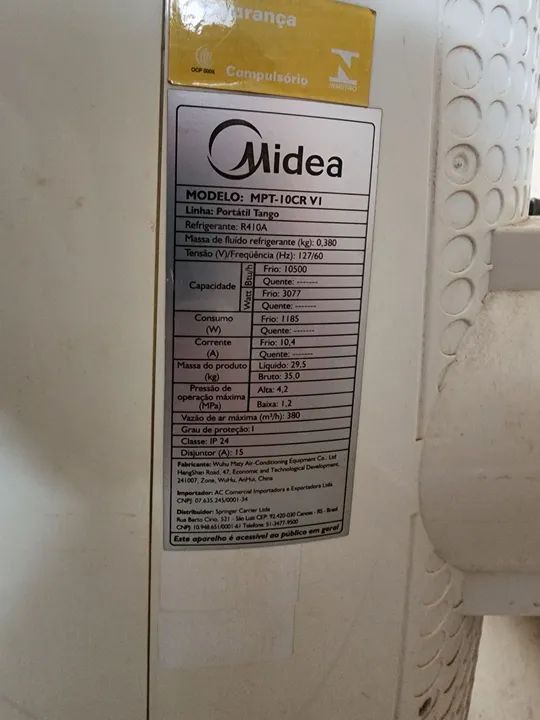 Ar Condicionado Portátil Midea - Foto 4