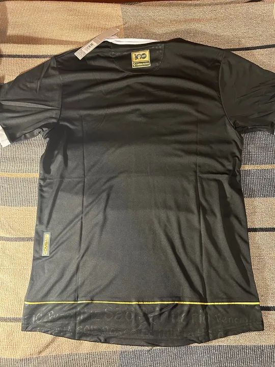 Camisa Vasco III - 100 anos camisas negras (nova com etiqueta) - Foto 5